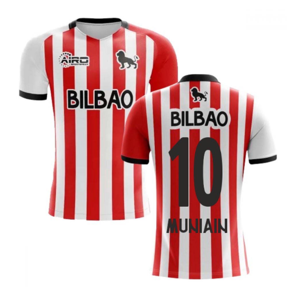 2023-2024 Athletic Bilbao Home Concept Football Shirt (MUNIAIN 10)