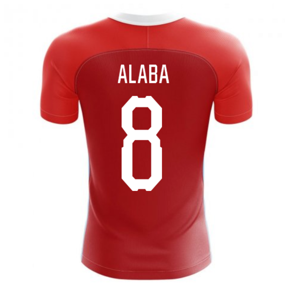 2025-2026 Austria Home Concept Football Shirt (ALABA 8)