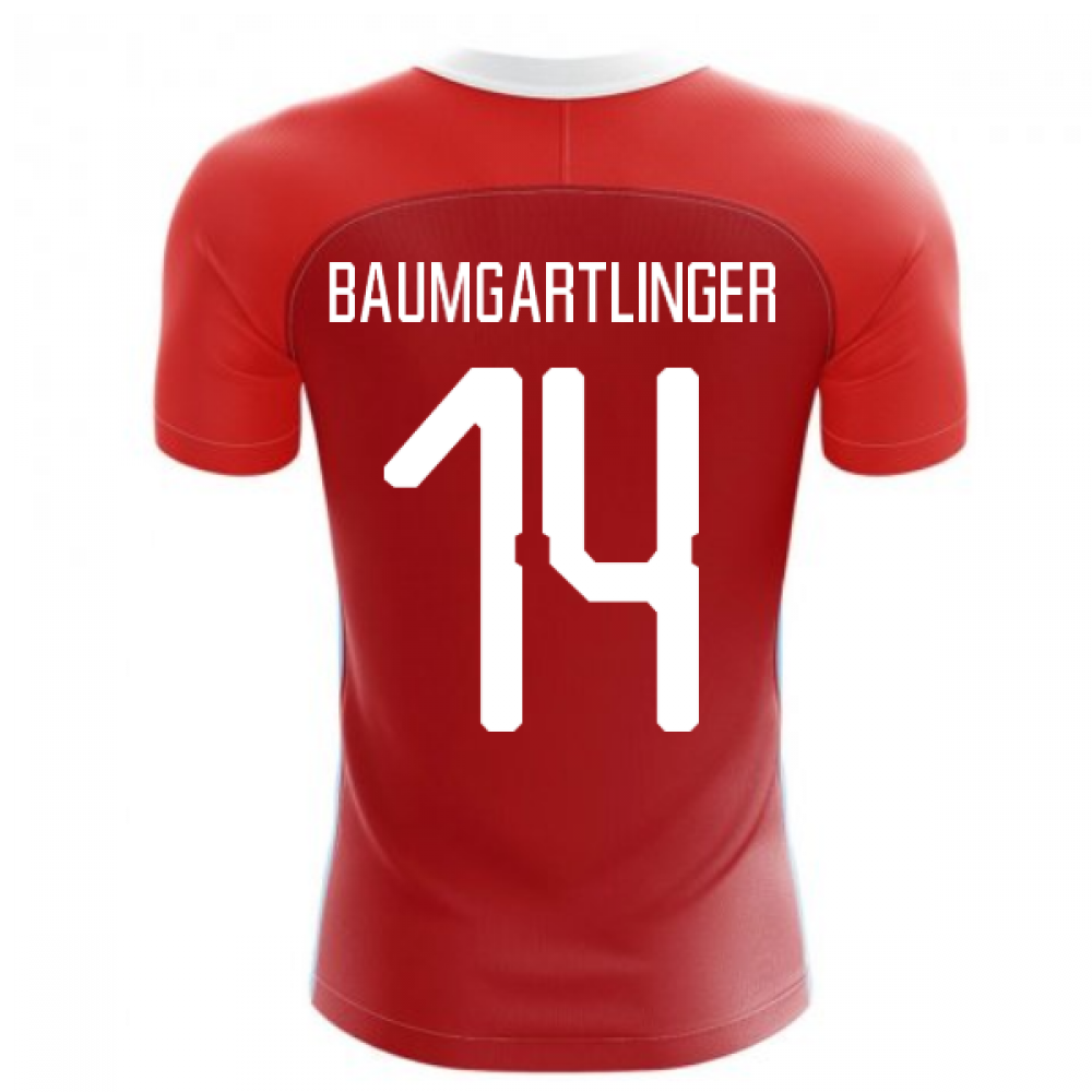 2025-2026 Austria Home Concept Football Shirt (BAUMGARTLINGER 14)