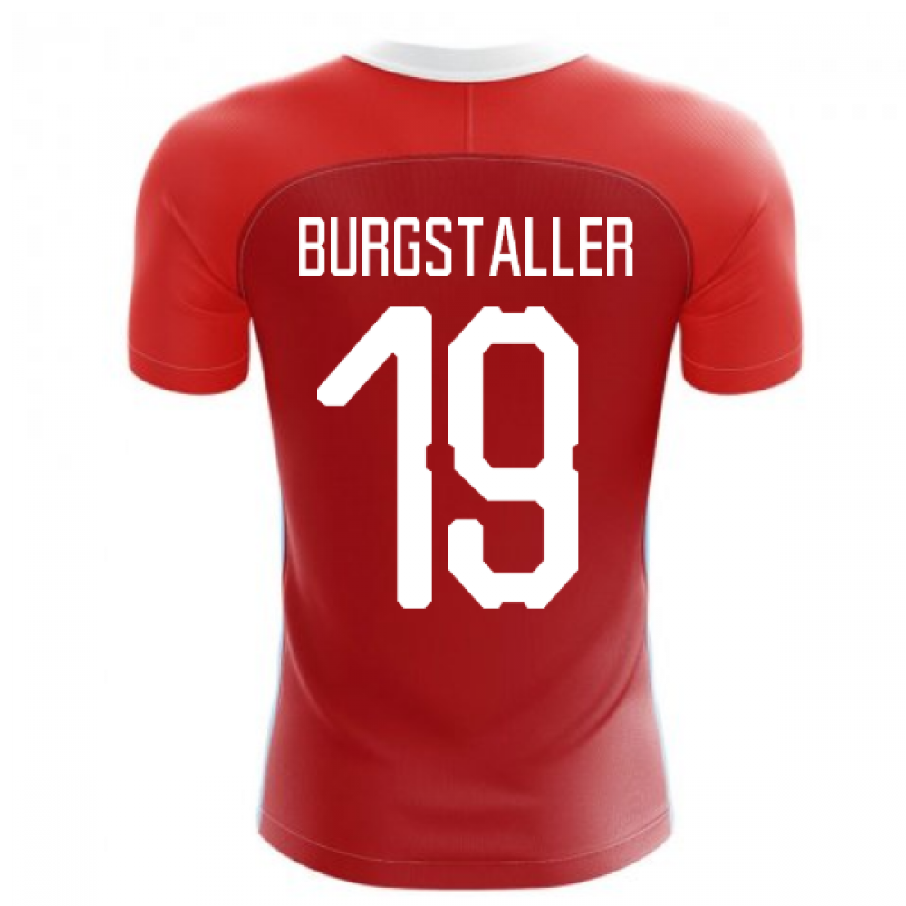 2025-2026 Austria Home Concept Football Shirt (BURGSTALLER 19)