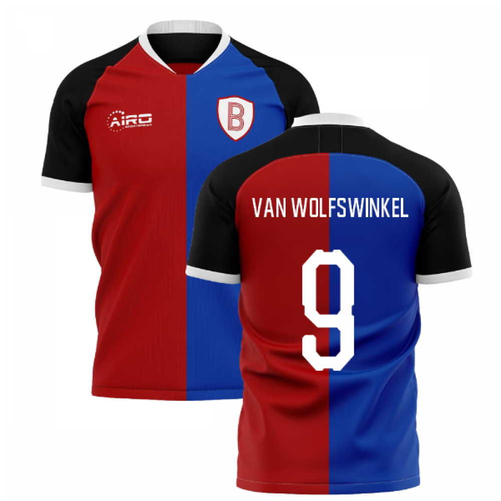 2025-2026 Basel Home Concept Shirt (Van Wolfswinkel 9)