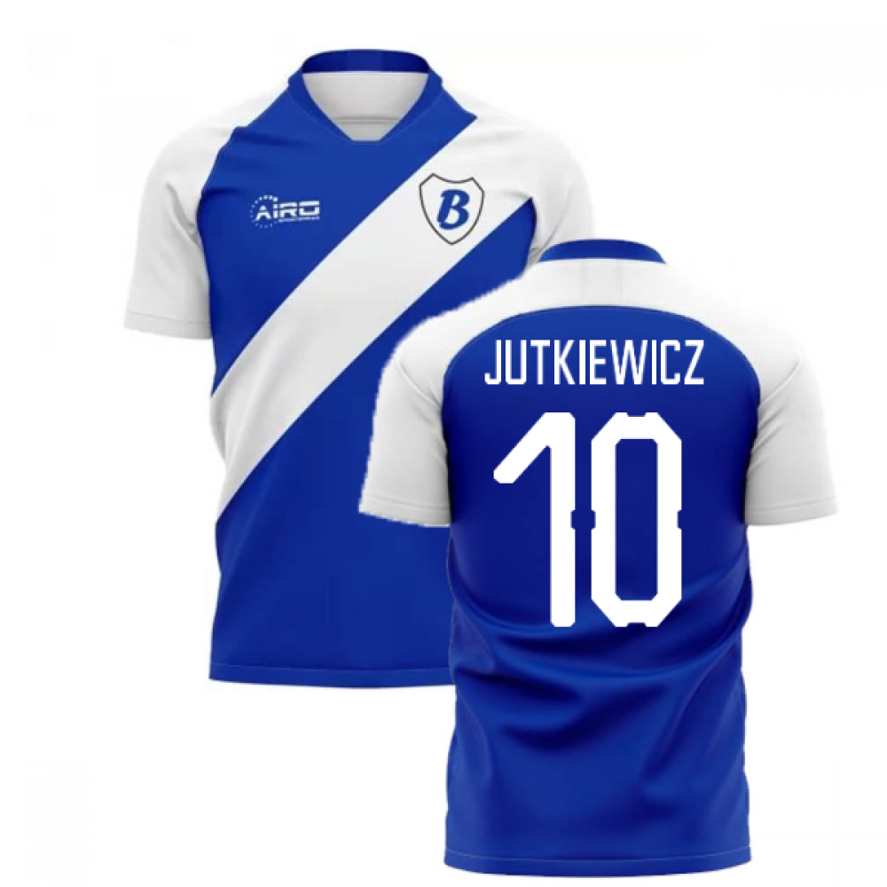 2025-2026 Birmingham Home Concept Football Shirt (Jutkiewicz 10)