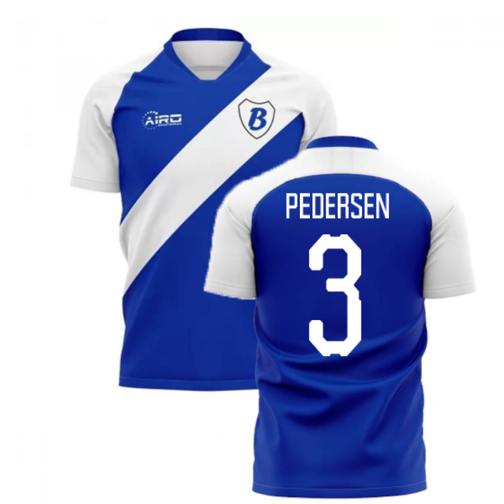 2025-2026 Birmingham Home Concept Football Shirt (Pedersen 3)