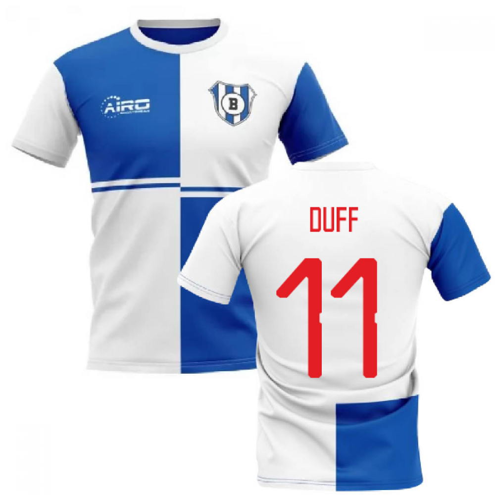 2025-2026 Blackburn Home Concept Football Shirt (Duff 11)