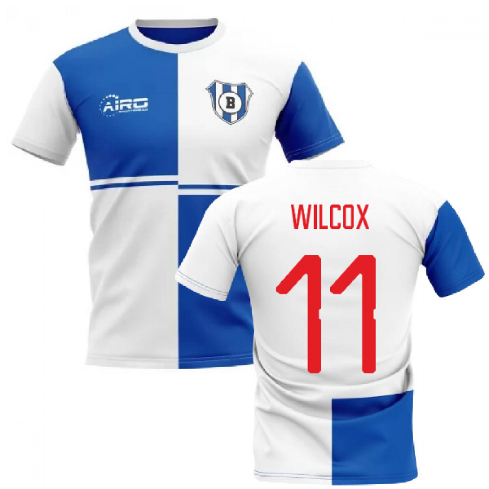 2025-2026 Blackburn Home Concept Football Shirt (Wilcox 11)