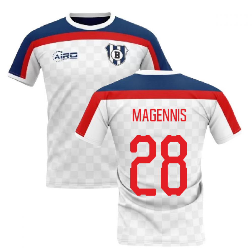 2025-2026 Bolton Home Concept Football Shirt (Magennis 28)