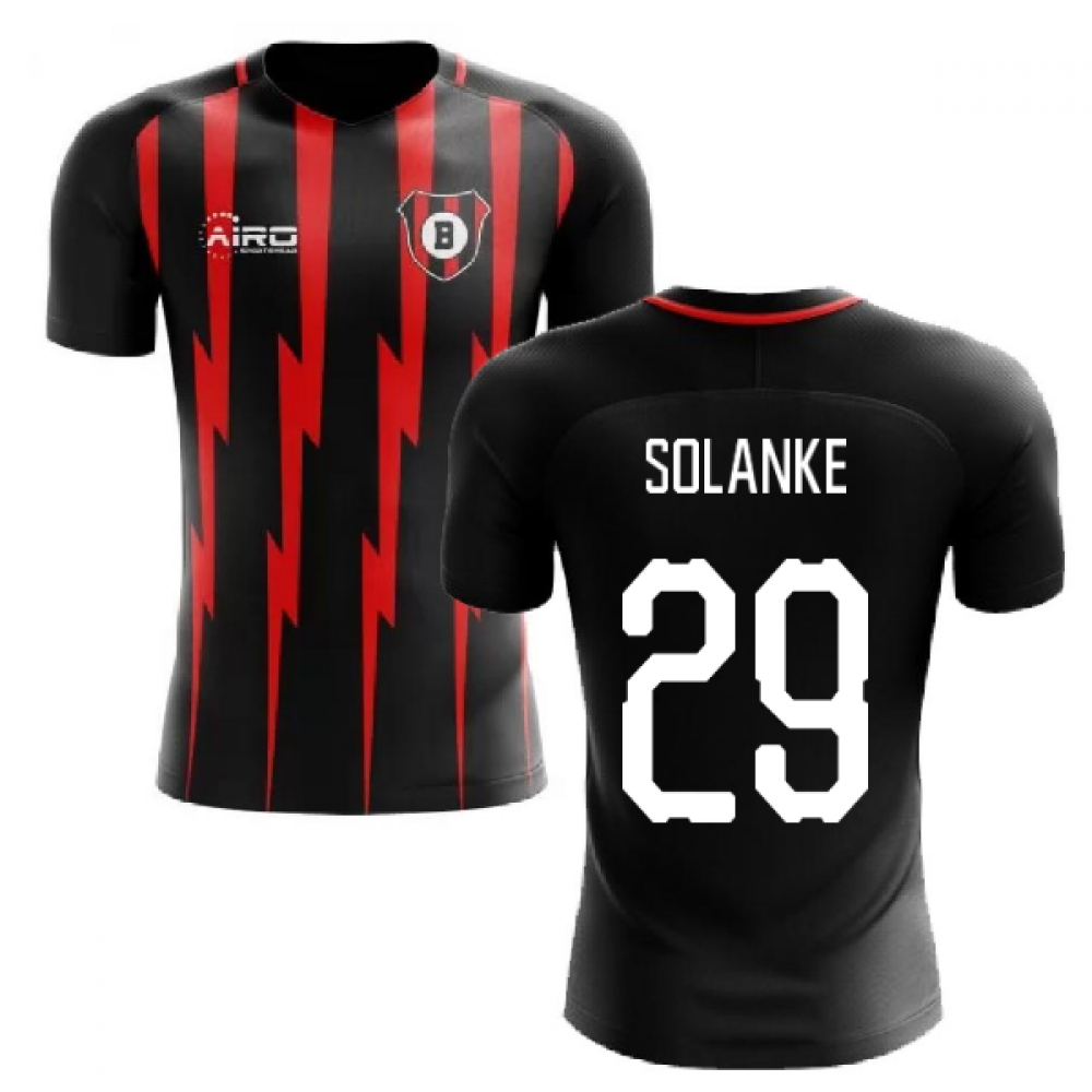 2025-2026 Bournemouth Home Concept Football Shirt (SOLANKE 29)