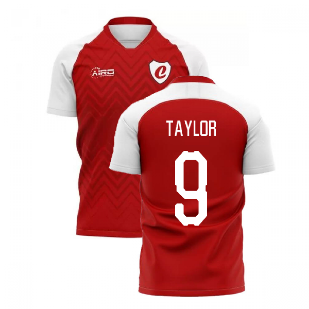 2025-2026 Charlton Home Concept Football Shirt (Taylor 9)