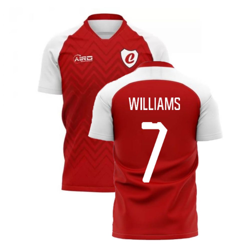 2025-2026 Charlton Home Concept Football Shirt (Williams 7)