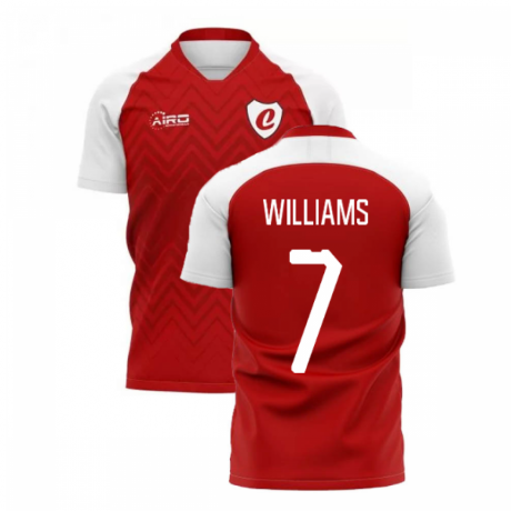 2025-2026 Charlton Home Concept Football Shirt (Williams 7)