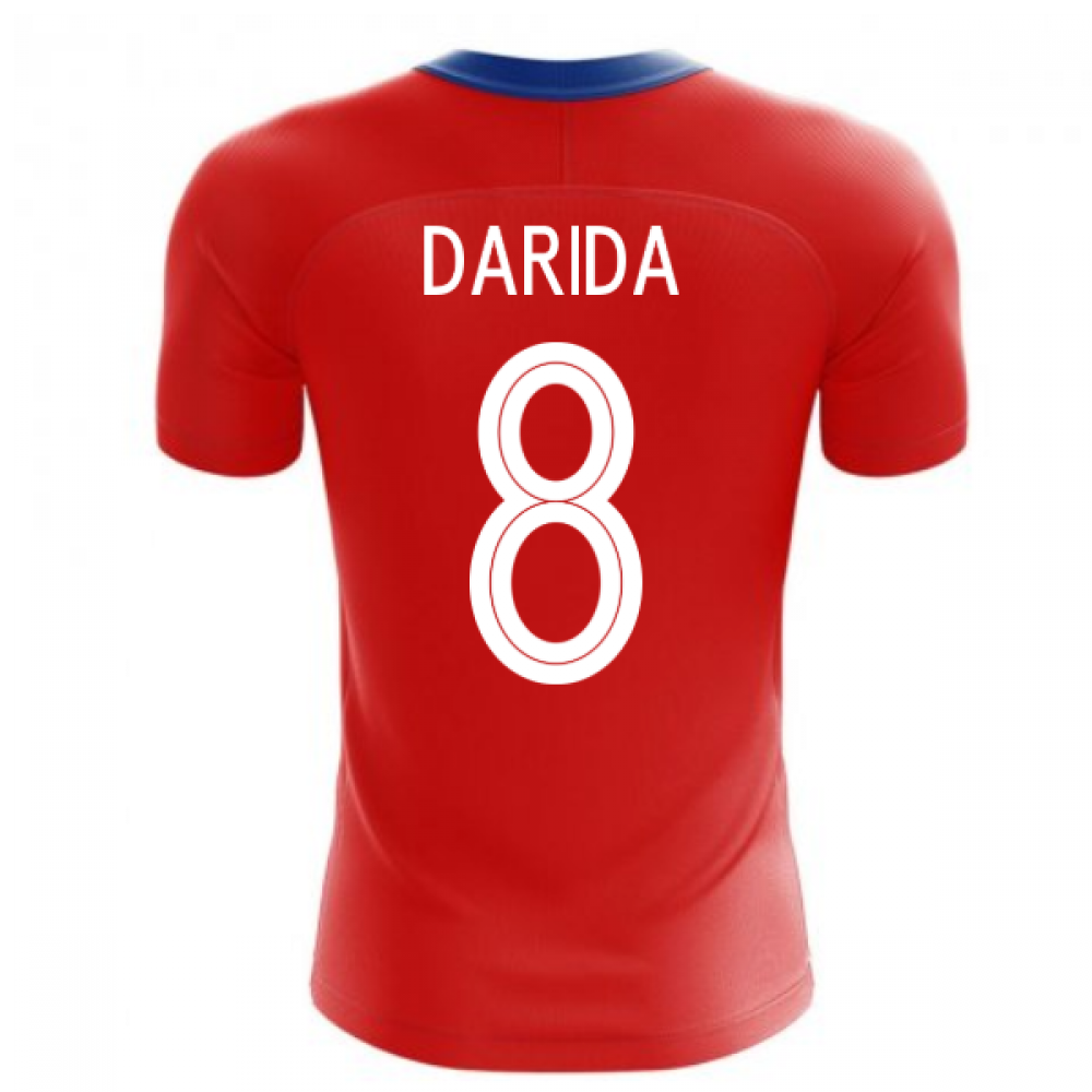 2025-2026 Czech Republic Home Concept Football Shirt (DARIDA 8)