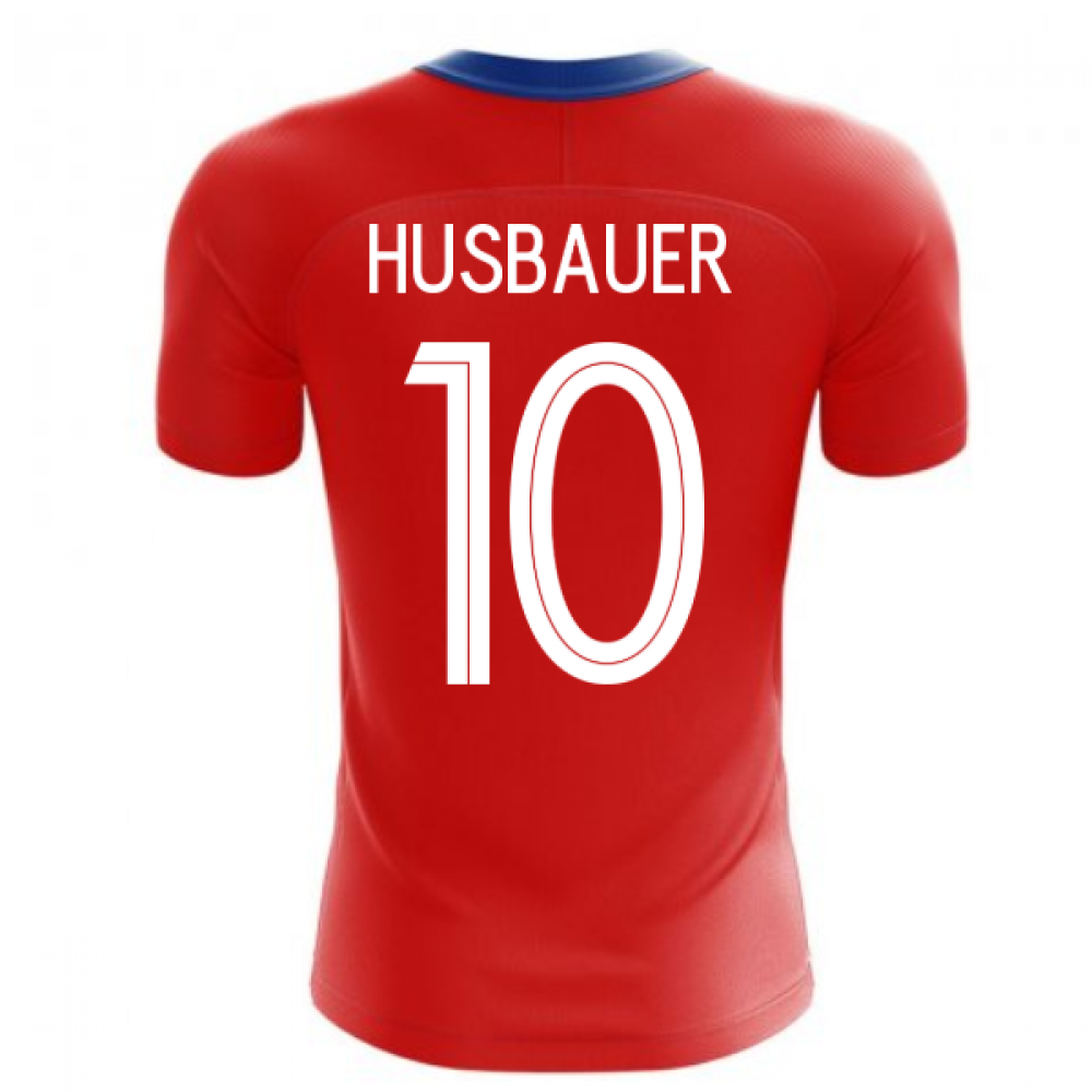 2025-2026 Czech Republic Home Concept Football Shirt (HUSBAUER 10)