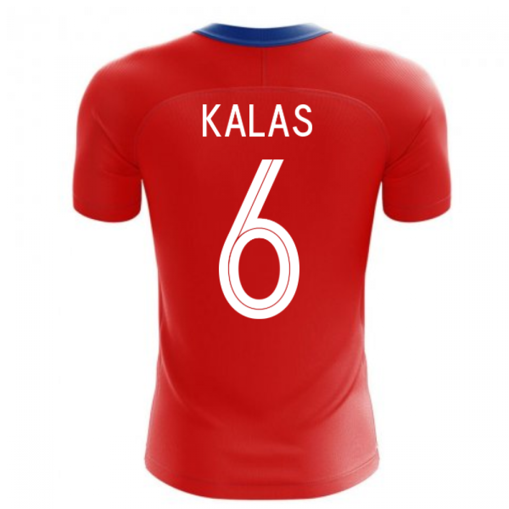 2025-2026 Czech Republic Home Concept Football Shirt (KALAS 6)