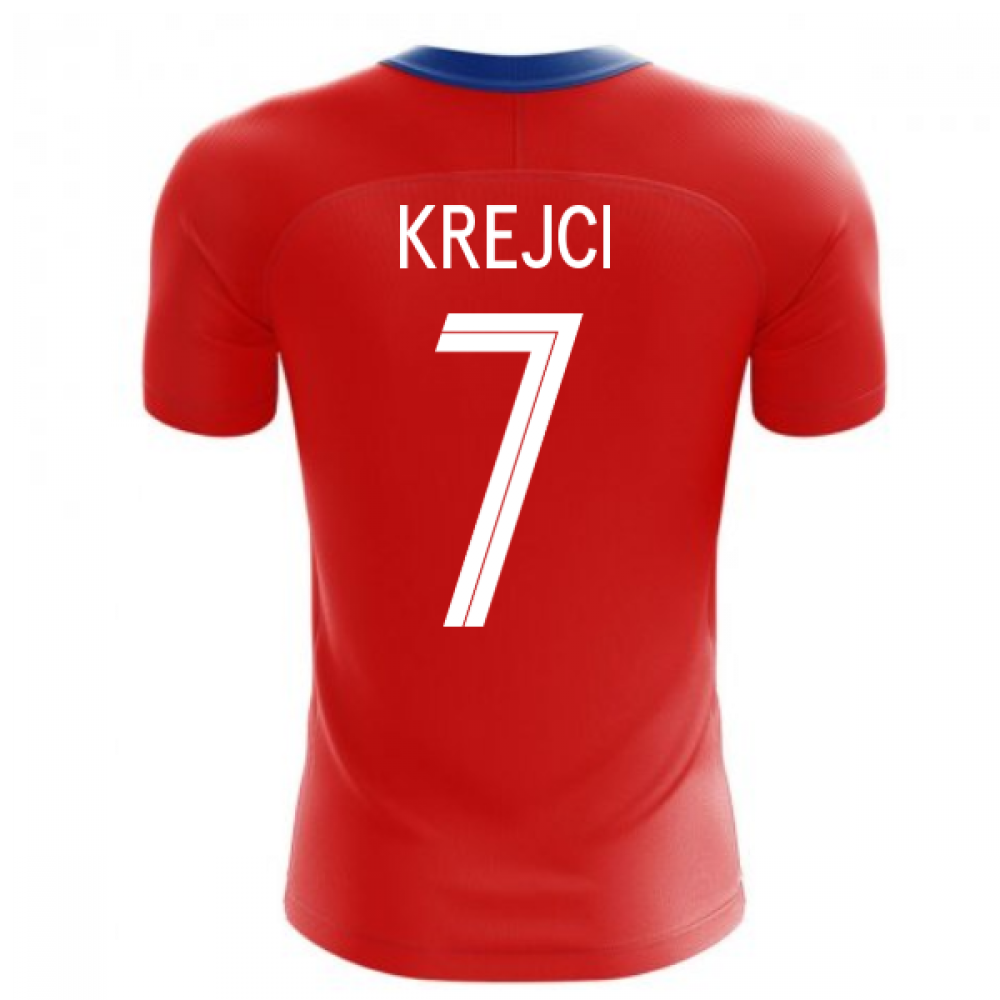2025-2026 Czech Republic Home Concept Football Shirt (KREJCI 7)
