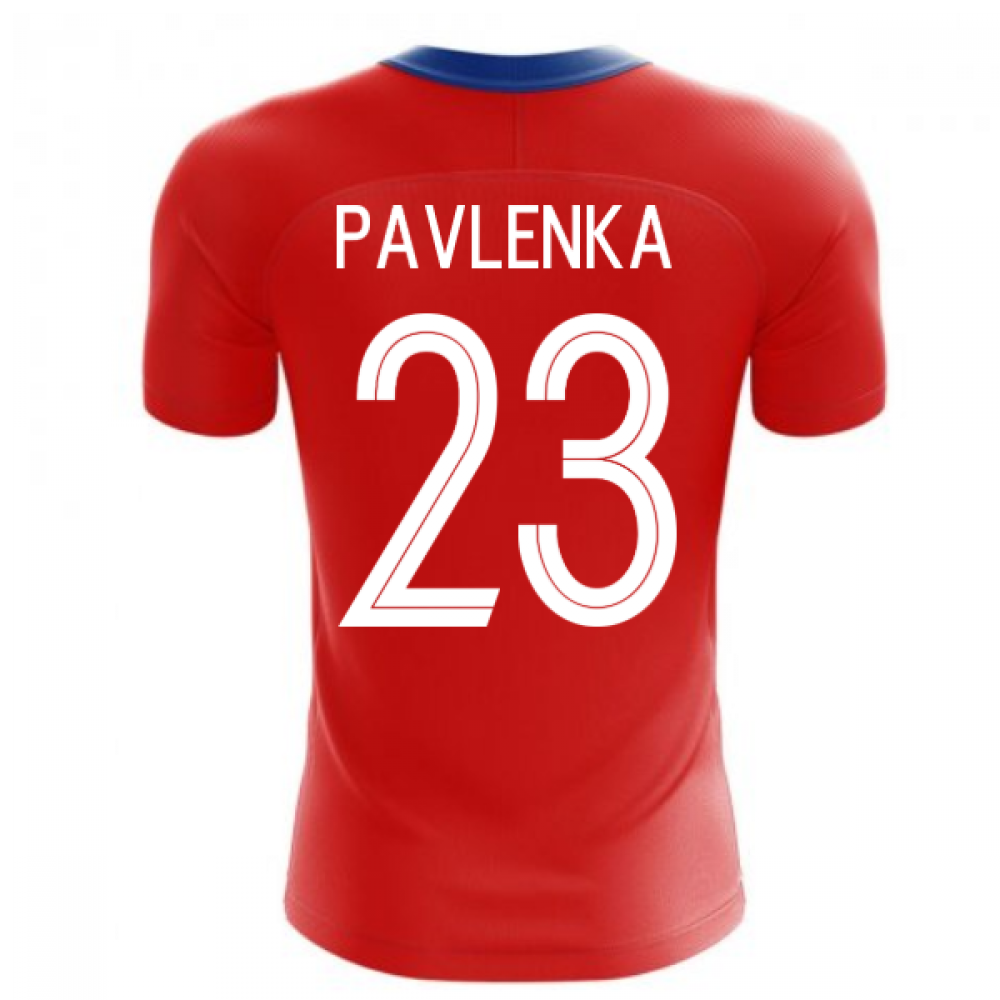 2025-2026 Czech Republic Home Concept Football Shirt (PAVLENKA 23)