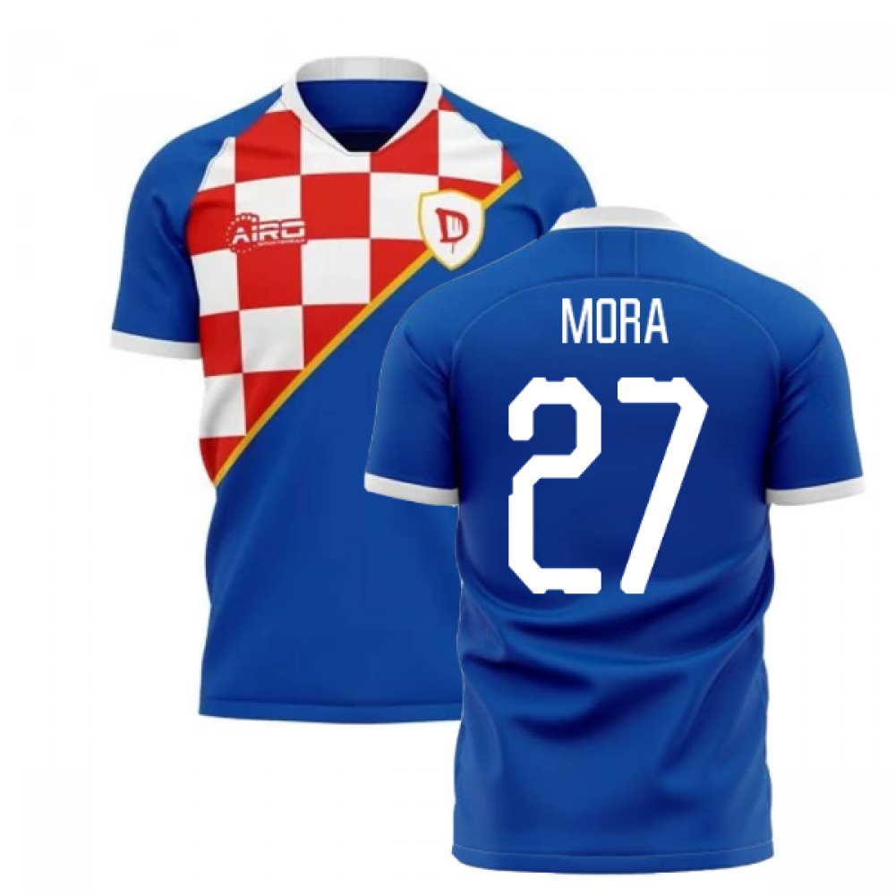 2025-2026 Dinamo Zagreb Home Concept Football Shirt (Mora 27)