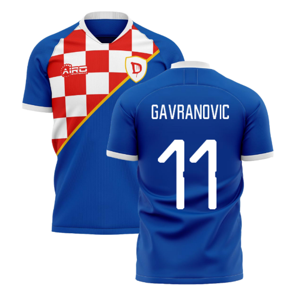 2025-2026 Dinamo Zagreb Home Concept Shirt (Gavranovic 11)