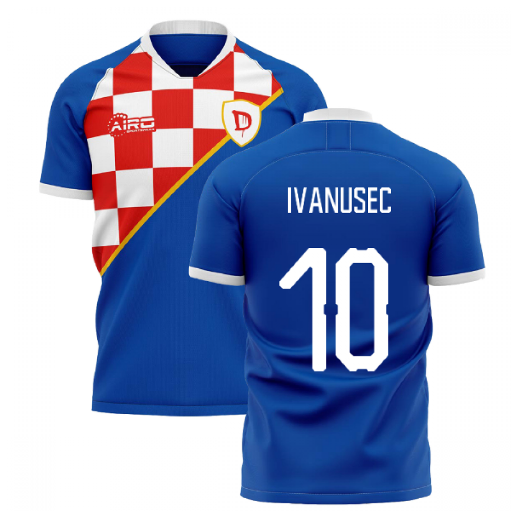 2025-2026 Dinamo Zagreb Home Concept Shirt (Ivanusec 10)