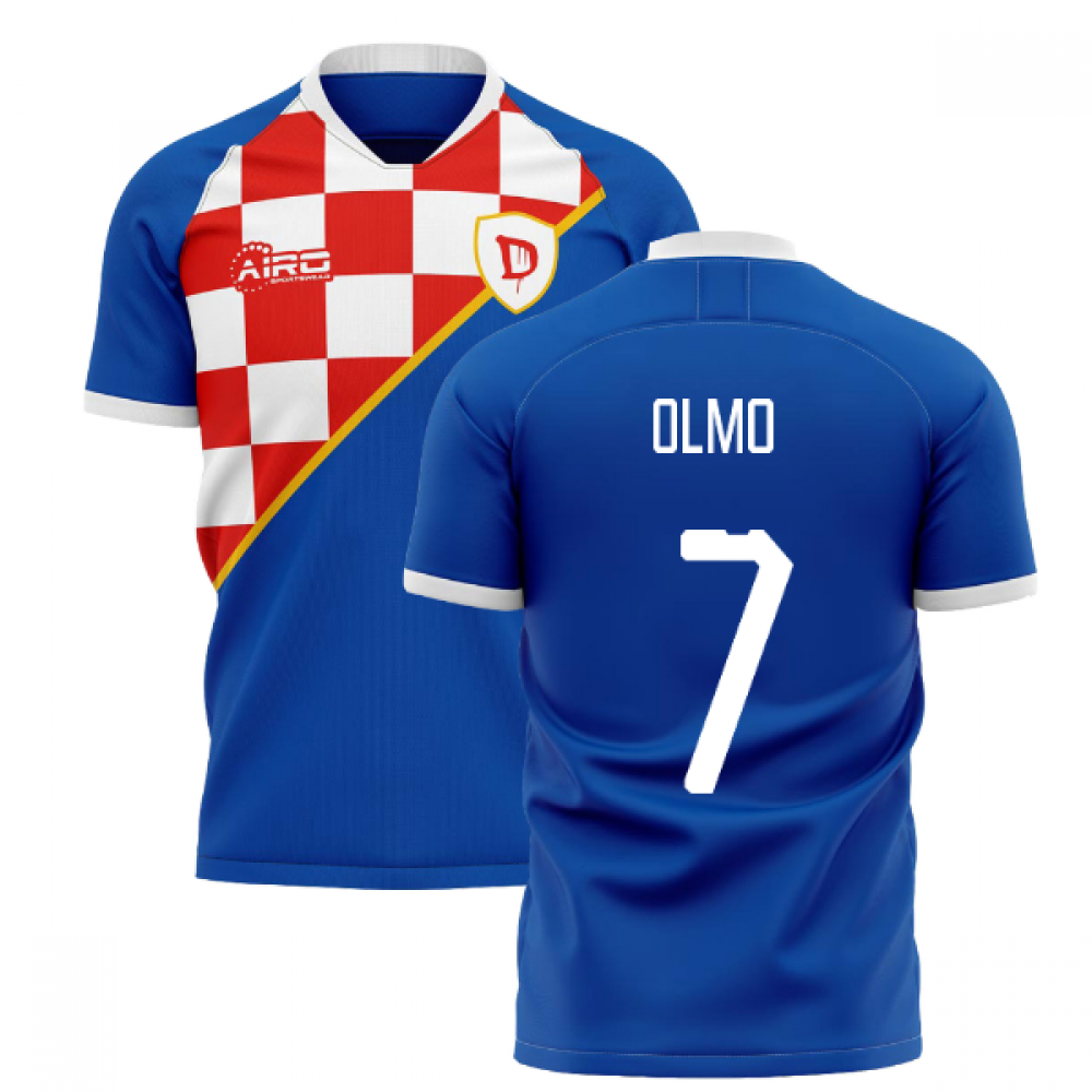 2025-2026 Dinamo Zagreb Home Concept Shirt (Olmo 7)