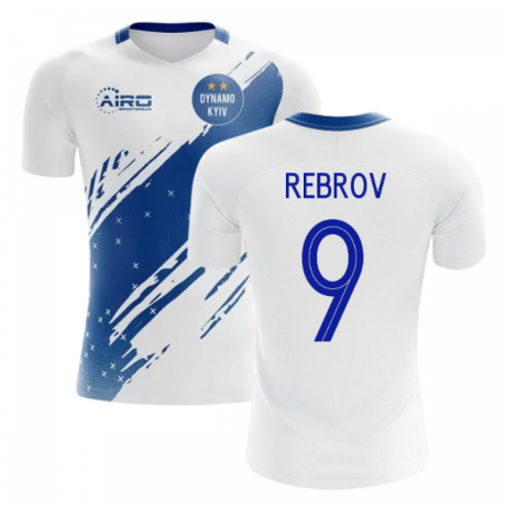 2020-2021 Dynamo Kiev Home Concept Football Shirt (Rebrov 9) - Kids