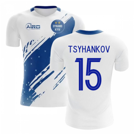 2020-2021 Dynamo Kiev Home Concept Football Shirt (Tsyhankov 15) - Kids