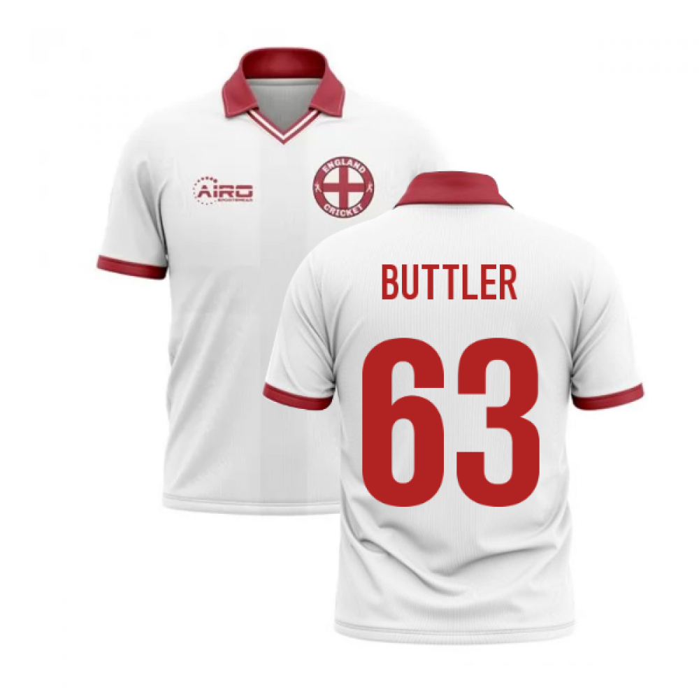 2022-2023 England Cricket Concept Shirt (Buttler 63)
