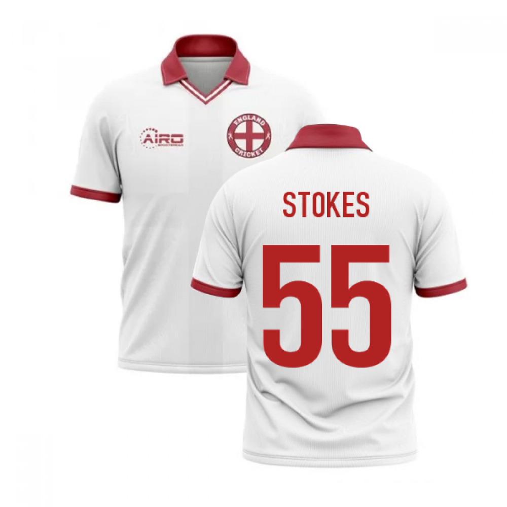 2023-2024 England Cricket Concept Shirt (Stokes 55)