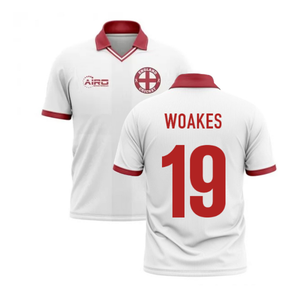 2023-2024 England Cricket Concept Shirt (Woakes 19)