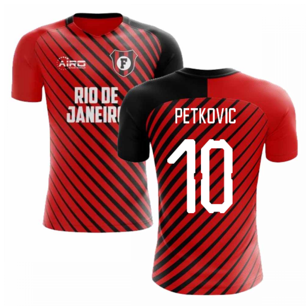 2020-2021 Flamengo Home Concept Football Shirt (Petkovic 10) - Kids