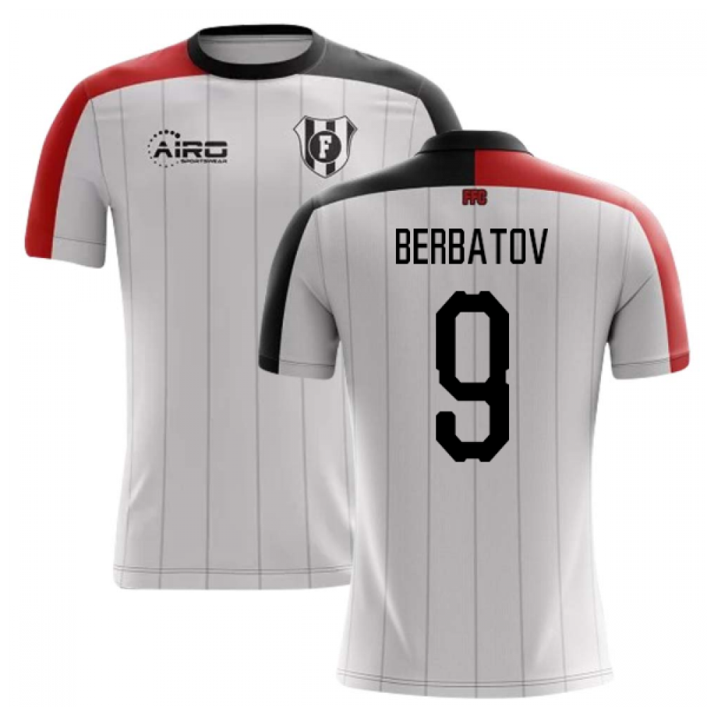 2023-2024 Fulham Home Concept Football Shirt (Berbatov 9)