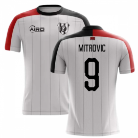 2023-2024 Fulham Home Concept Football Shirt (Mitrovic 9)