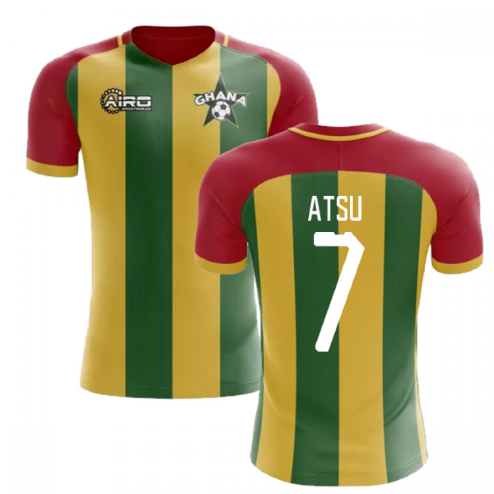 2020-2021 Ghana Home Concept Football Shirt (Atsu 7) - Kids