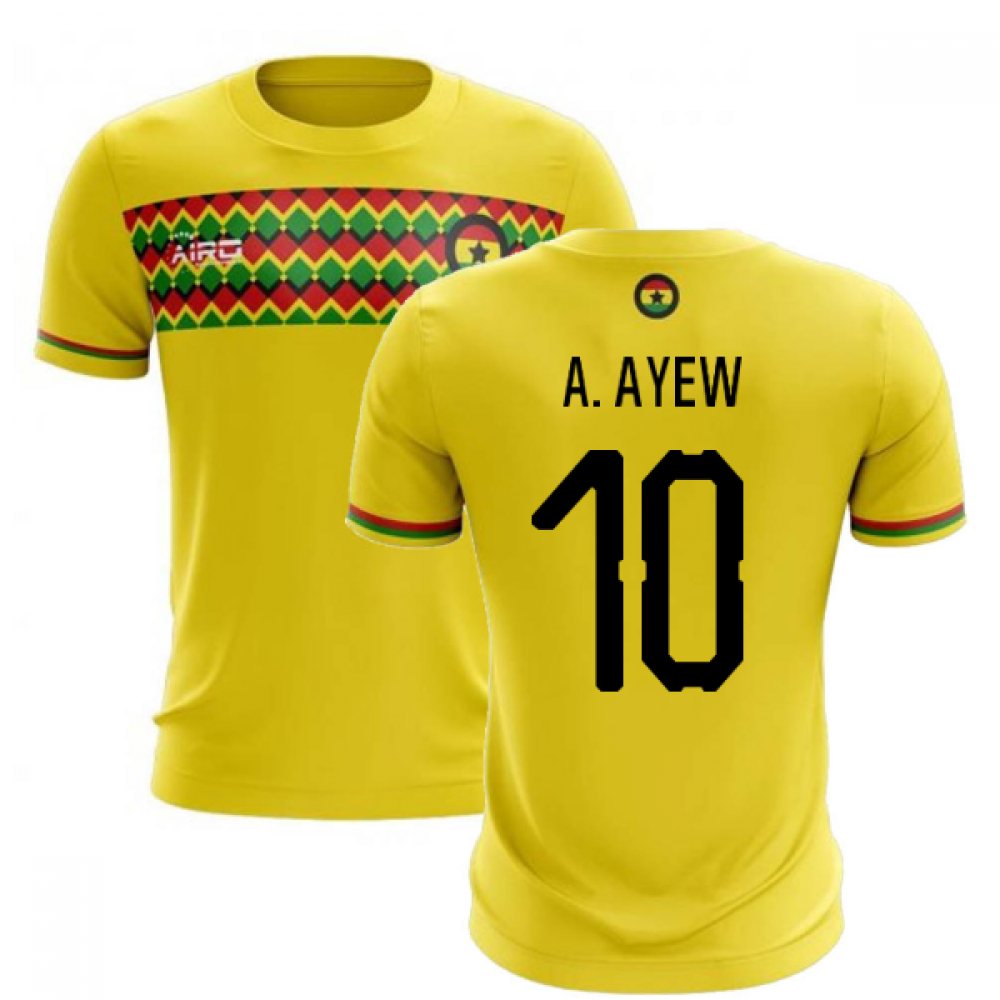 2025-2026 Ghana Third Concept Football Shirt (A. Ayew 10)