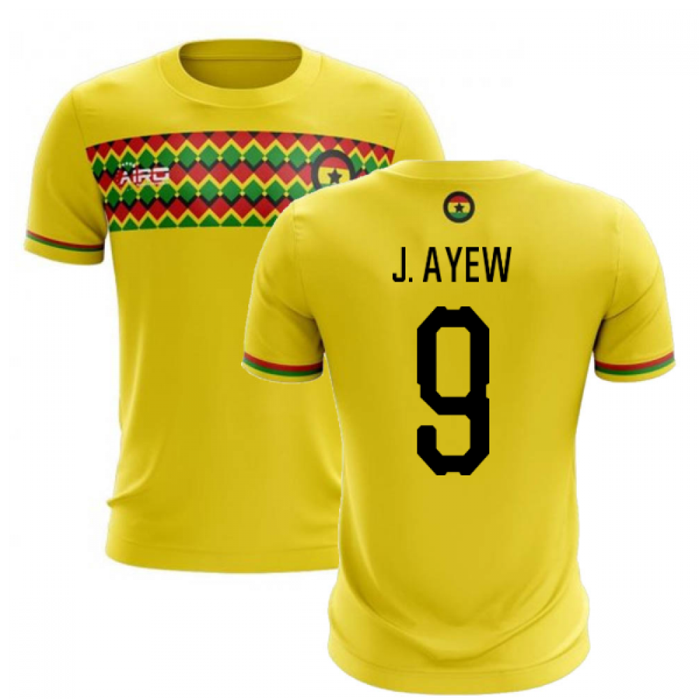 2025-2026 Ghana Third Concept Football Shirt (J. Ayew 9)