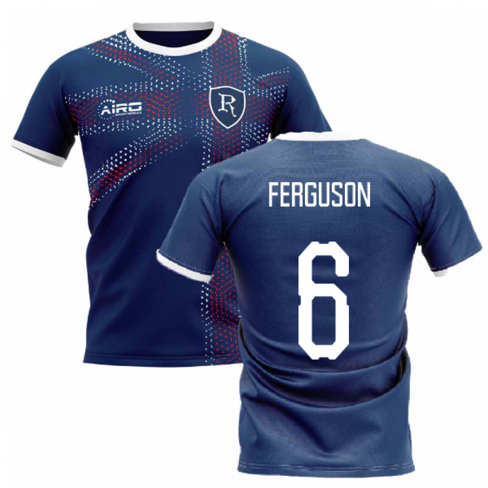 2025-2026 Glasgow Home Concept Football Shirt (FERGUSON 6)