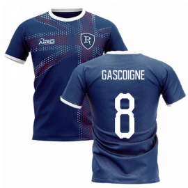 2023-2024 Glasgow Home Concept Football Shirt (GASCOIGNE 8)