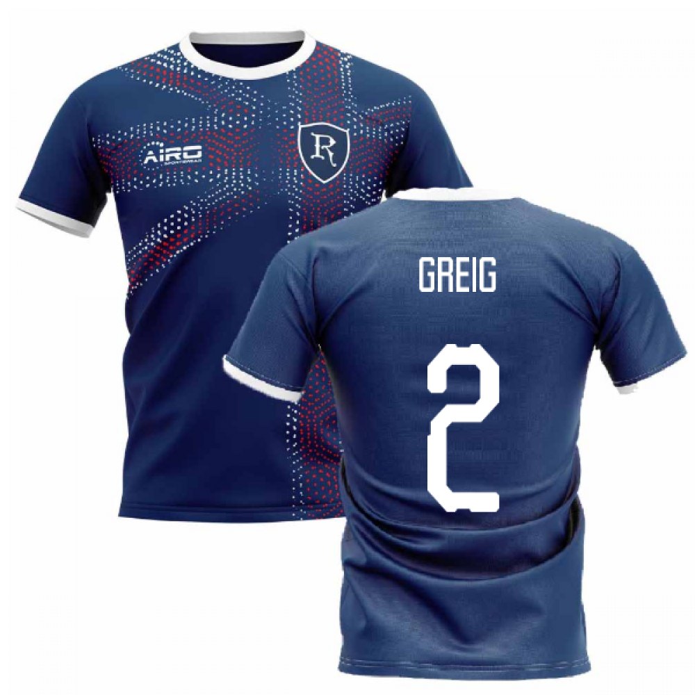 2025-2026 Glasgow Home Concept Football Shirt (GREIG 2)
