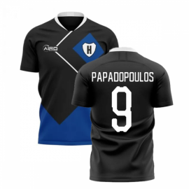 2025-2026 Hamburg Away Concept Football Shirt (Papadopoulos 9)