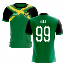 2020-2021 Jamaica Flag Concept Football Shirt (BOLT 99) - Kids