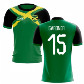 2020-2021 Jamaica Flag Concept Football Shirt (GARDNER 15) - Kids