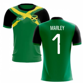 2020-2021 Jamaica Flag Concept Football Shirt (Marley 1) - Kids