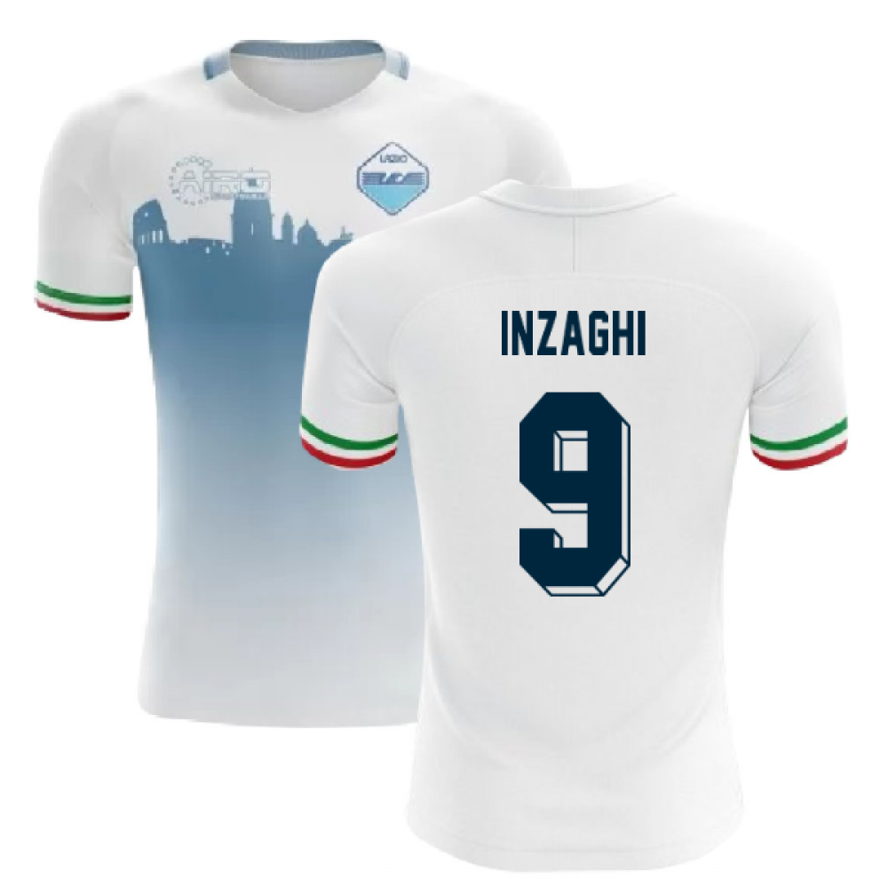 2025-2026 Lazio Home Concept Football Shirt (INZAGHI 9)