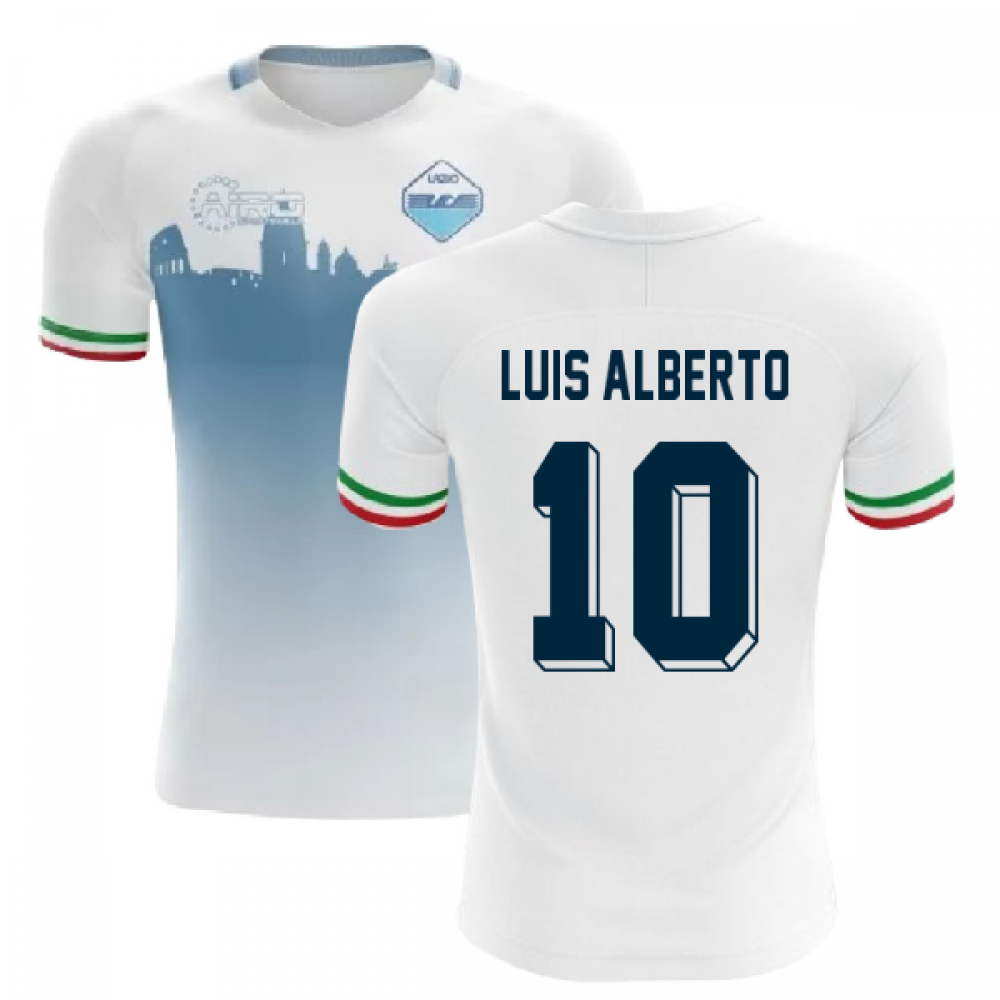 2025-2026 Lazio Home Concept Football Shirt (LUIS ALBERTO 10)