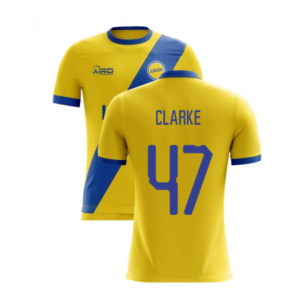 2025-2026 Leeds Away Concept Football Shirt (Clarke 47)