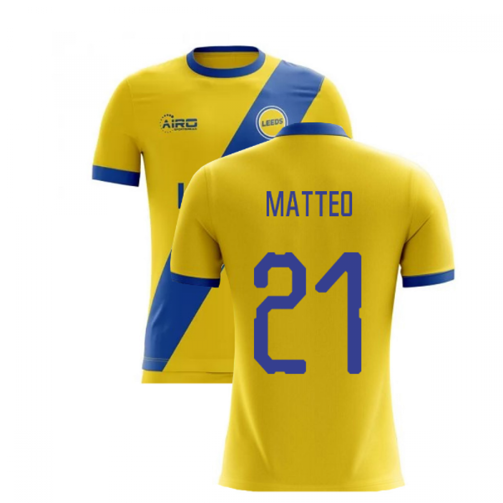 2025-2026 Leeds Away Concept Football Shirt (MATTEO 21)