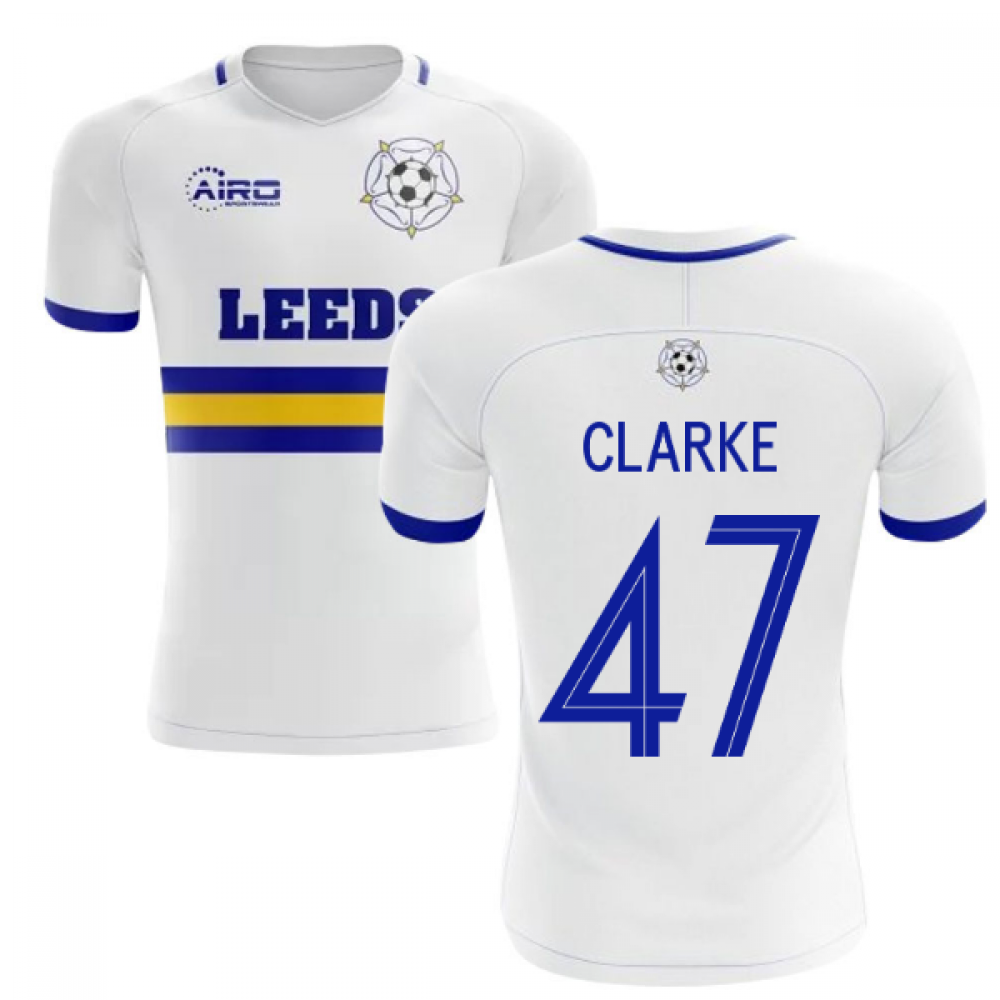 2025-2026 Leeds Home Concept Football Shirt (Clarke 47)