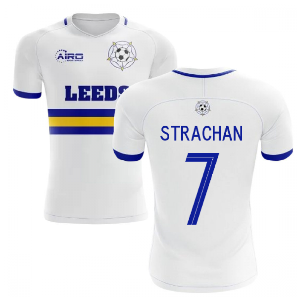 2023-2024 Leeds Home Concept Football Shirt (STRACHAN 7)