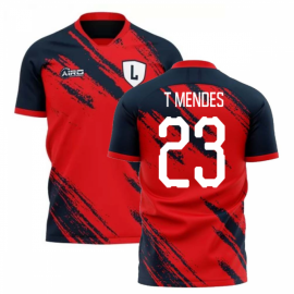 2025-2026 Lille Home Concept Football Shirt (T MENDES 23)