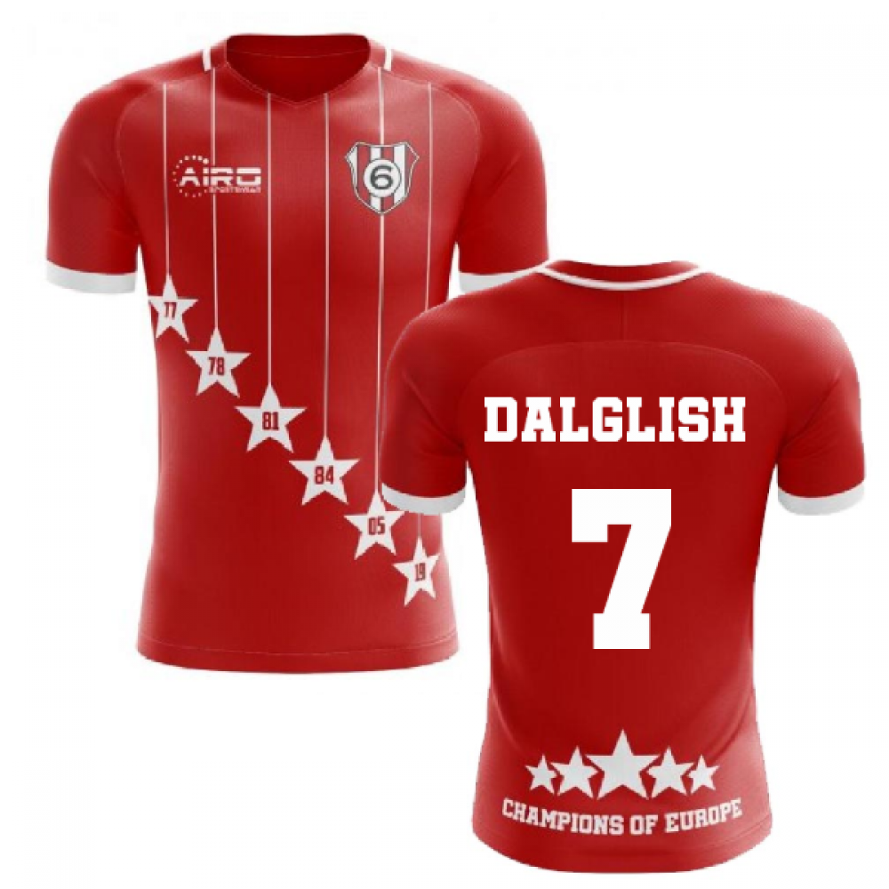 2025-2026 Liverpool 6 Time Champions Concept Football Shirt (Dalglish 7)