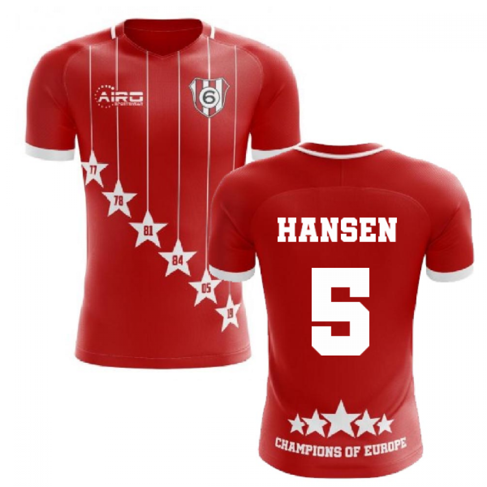 2025-2026 Liverpool 6 Time Champions Concept Football Shirt (Hansen 5)